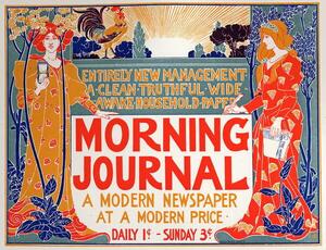 Rhead, Louis John - Artă imprimată Morning Journal, (40 x 30 cm)