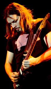 Fotografie de artă David Gilmour, February 1977: concert of rock band Pink Floyd, (26.7 x 40 cm)