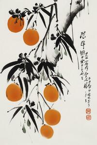 Ilustrație Japanese Oranges, Treechild, (26.7 x 40 cm)