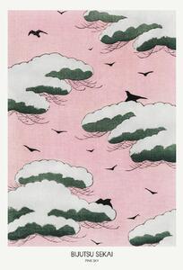 Ilustrare Pink Sky, Studio Collection, (30 x 40 cm)