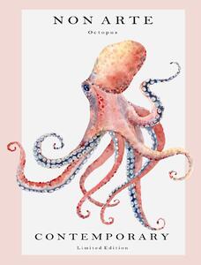 Ilustrare Non Arte Octopus, Rikke Londager Boisen, (30 x 40 cm)