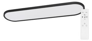 Top Light -LED plafonieră/suspensie OVAL LED/36W/230V 3000-6500K negru + telecomandă