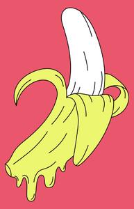 Ilustrare Melting Pink Banana, jay stanley, (26.7 x 40 cm)