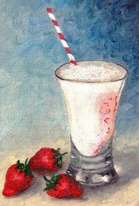 Ilustrare Strawberry Juice, mspoli, (26.7 x 40 cm)