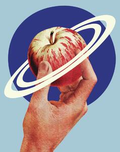 Ilustrare NASA Space Apple, Circular Concepts, (30 x 40 cm)