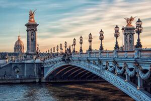 Fotografie de artă Alexandre III bridge in Paris, StockByM, (40 x 26.7 cm)