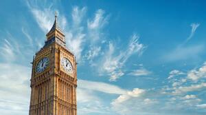 Fotografie de artă Big Ben Clock Tower in London,, anyaivanova, (40 x 22.5 cm)