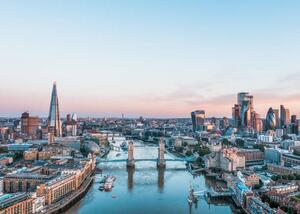 Fotografie de artă An elevated view of the London, Karl Hendon, (40 x 30 cm)