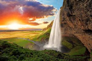 Fotografie de artă Waterfall, Iceland - Seljalandsfoss, TomasSereda, (40 x 26.7 cm)