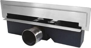 Ferro Wall Slim rigolă duș 30 cm oţel OLWS1
