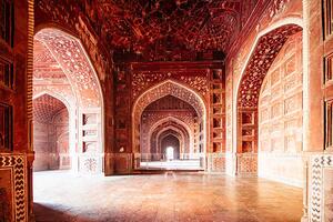 Fotografie de artă Taj Mahal Mosque India, ferrantraite, (40 x 26.7 cm)