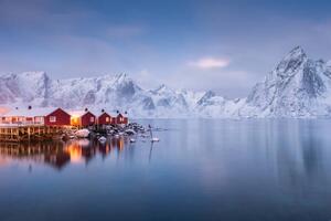 Fotografie de artă Village Hamnoy Lofoten Islands Norway., ProPIC, (40 x 26.7 cm)