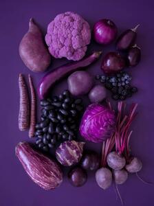 Fotografie de artă Purple fruits and vegetables, gerenme, (30 x 40 cm)
