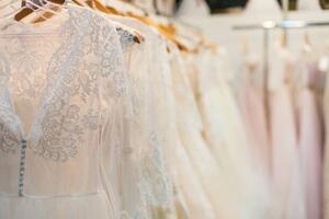 Fotografie de artă Many wedding dresses, Silk-stocking, (40 x 26.7 cm)