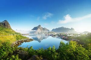Fotografie de artă Reine Village, Lofoten Islands, Norway, IakovKalinin, (40 x 26.7 cm)