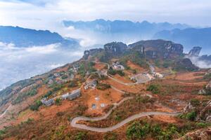 Fotografie de artă Hubei enshi grand canyon scenery, ViewStock, (40 x 26.7 cm)