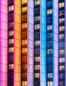 Fotografie de artă Vivid Sydney - Colorful Skyscrapers, RugliG, (30 x 40 cm)