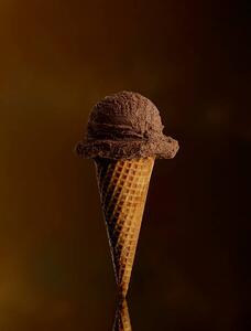 Fotografie Chocolate Ice Cream Cone, Lew Robertson, (30 x 40 cm)