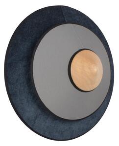 Forestier Cymbal S aplică perete LED, noapte, Albastru, Camera de zi / sufragerie, Țesătură / Textil, Design