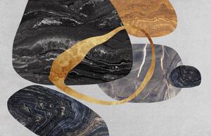 Ilustrație Abstract marble art. Rich texture. Modern, Luzhi Li, (40 x 26.7 cm)