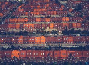 Fotografie de artă Town Houses in Copenhagen, jonathanfilskov-photography, (40 x 30 cm)