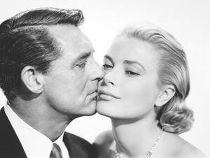 Fotografie de artă Cary Grant And Grace Kelly, To Catch A Thief 1955 Directed By Alfred Hitchcock, (40 x 30 cm)