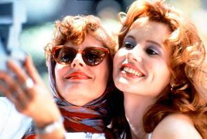Fotografie Susan Sarandon And Geena Davis, Thelma And Louise 1991 Directed By Ridley Scott