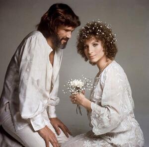 Fotografie de artă Kris Kristofferson And Barbra Streisand, (40 x 40 cm)