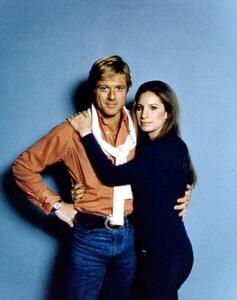 Fotografie Robert Redford And Barbra Streisand , The Way We Were 1973 Directed By Sydney Pollack, (30 x 40 cm)