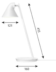 Louis Poulsen NJP Mini lampă de masă LED alb