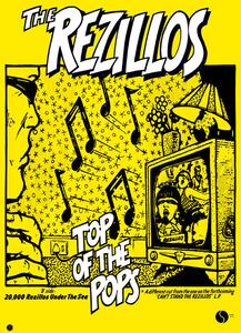 Poster Rezillos - Top Of The Pops