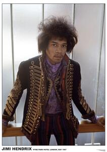 Poster Jimi Hendrix - Hyde Park Hotel 1967