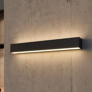 Lucande Aplică de perete LED Lengo, 50cm antracit, sus/jos 3000K