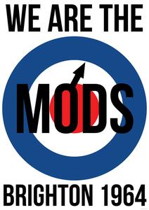 Poster Mods - Target / We Are The Mods 1964, (59.4 x 84 cm)