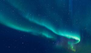 Fotografie Northern lights in the sky, murat4art, (40 x 22.5 cm)