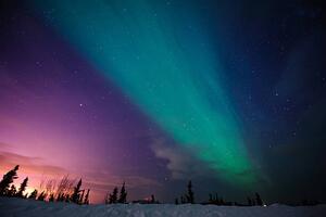 Fotografie Aurora Borealis in Fairbanks, Noppawat Tom Charoensinphon