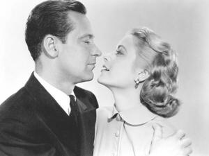 Fotografie William Holden And Grace Kelly