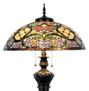 Rosaly - lampă de podea stil Tiffany