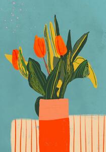 Ilustrare Tulips, Gigi Rosado, (26.7 x 40 cm)