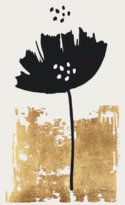 Ilustrație Black Poppy, Kubistika, (26.7 x 40 cm)