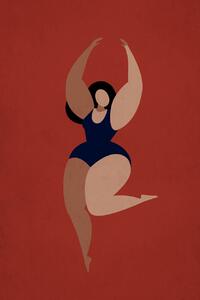 Ilustrare Prima Ballerina, Kubistika, (26.7 x 40 cm)