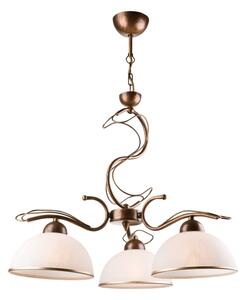 Candelabru pe tijă COBRA, 3x E27, 60W, 230V, bronz patinat