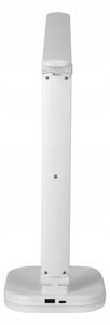 Lampă de birou LED RGBW dimabilă, cu încărcare wireless, LED/7W/5V USB, alb