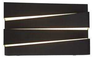 Searchlight SECTION LED 86410BK - Aplica de perete LED, 18W, 230V, neagră