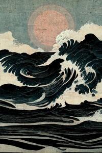Ilustrație Wild Waves, Treechild, (26.7 x 40 cm)