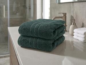 Prosop CONFORT 50 x 100 cm verde inchis, 100% bumbac
