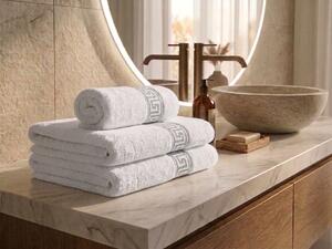 Prosop de maini GREEK alb 50 x 90 cm, 100% bumbac