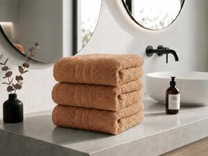 Prosop de maini Classic 50 x 100 cm maro, 100% bumbac
