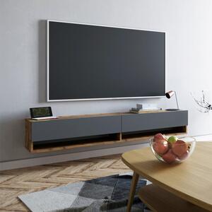 Comoda TV Handra Antracit 180x31.5x29.5 cm