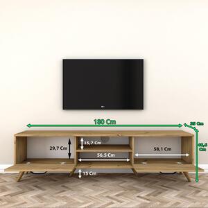 Comoda TV Sabian Oak 180x35x48 cm